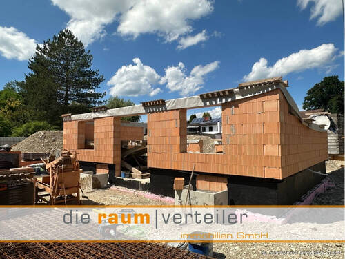 Ansicht - Einfamilienhaus im Rohbau mit Dach zum Ausbau in Bruckmühl zu verkaufen, jetzt informieren
