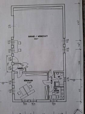 Gewerbegebäude Werkstatt/ Lage - 