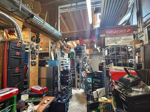 Teil der Werkstatt - 