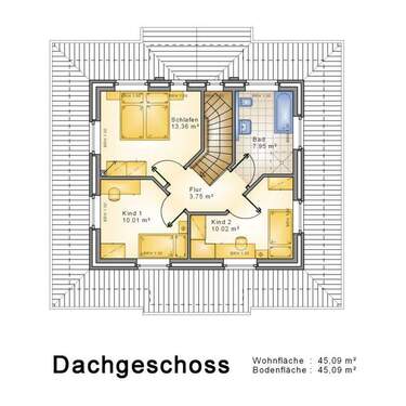 Dachgeschoss - 