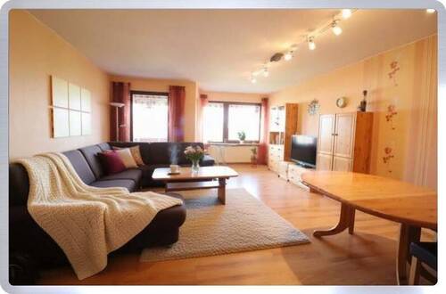 Wohnzimmer - 3 Zimmer Etagenwohnung zum Kaufen in Rodgau