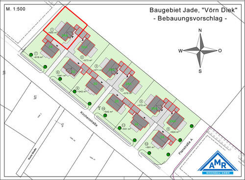 Lageplan - 2. Bauabschnitt! Neues Grundstück in Schweiburg!
