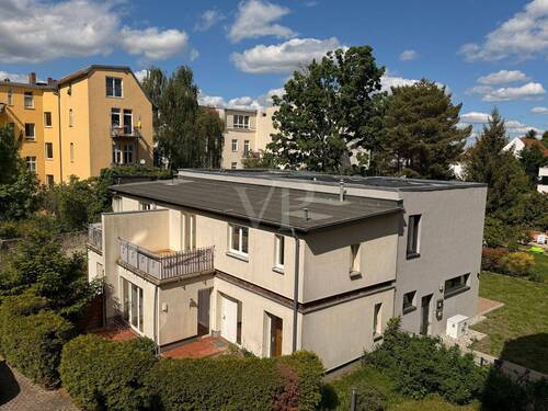 Das Haus aus der Vogelperspektive - 2 Zimmer Doppelhaushälfte in Berlin - Pankow