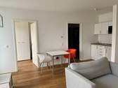 Wohnbereich - Terrassenwohnung mit 43,00 m² in Nürnberg zur Miete