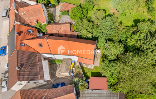 Drohne 3 - Tradition trifft auf Moderne! DHH mit energetischen Modernisierungen & viel Ausbaupotenzial