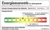 Ausschnitt Energieausweis - 