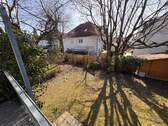 Blick vom Balkon - 7 Zimmer Doppelhaushälfte in Krailling