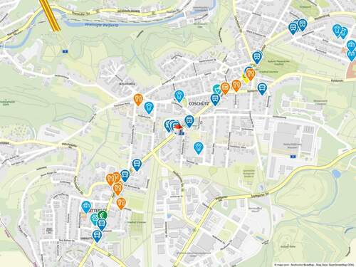 Geolyzer Kartenausschnitt - 