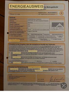 Energieausweis S.1 - 