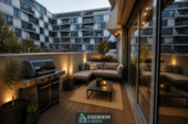 Terrasse - Wohnen in den Bouchégärten - Exklusive Terrassenwohnung zwischen Kiehlufer und Treptower Park