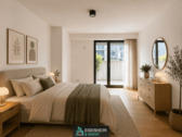 Schlafzimmer 1 visualisiert - 3 Zimmer Etagenwohnung in Berlin