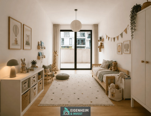 Schlafzimmer 2 visualisiert - 