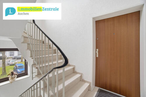 Treppenhaus - 2 Zimmer Etagenwohnung zum Kaufen in Aachen / Brand