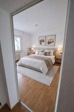 Schlafzimmer - Terrassenwohnung mit 107,00 m&sup2; in Offenbach zur Miete