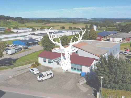 Titelbild - Gepflegtes Gewerbeareal in grenznaher Lage von Lottstetten zu verkaufen