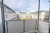 Balkon zum Innenhof - Moderne 1,5-Zi. Galerie-Wohnung - Nürnberg nähe Zentrum Wohnung mieten
