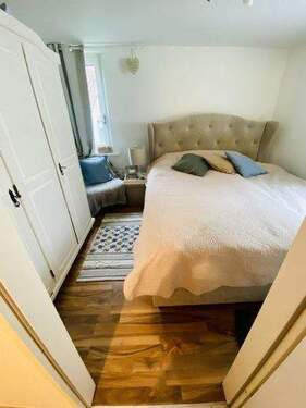 Schlafzimmer 2 - Etagenwohnung mit 42,00 m&sup2; in Hamburg zur Miete