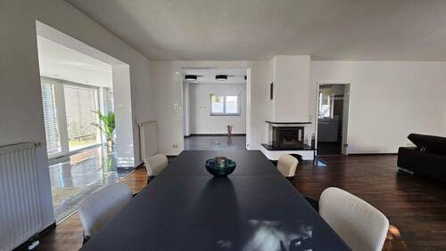 Blick in die offene Küche - 