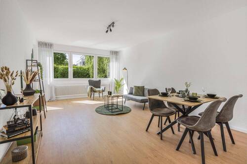 Bild 1 - Bezugsfertige 2-Zimmer-Wohnung mit Balkon - gepflegt und ruhig