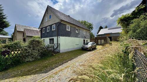 Fachwerkhaus - 4 Zimmer Einfamilienhaus zum Kaufen in Weißnaußlitz