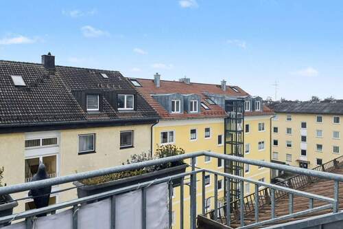 Blick von der Dachterrasse - 