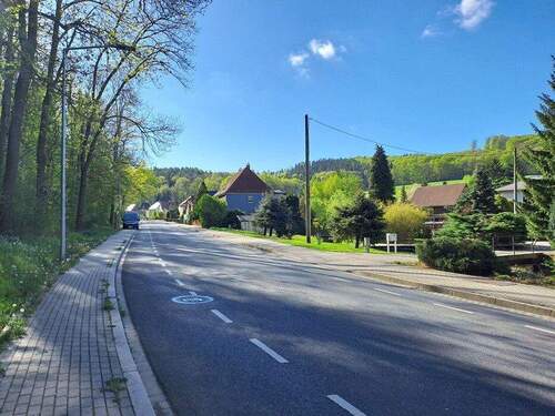 Straße Richtung Possendorf - 