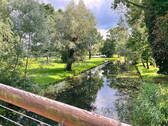 Nottekanal hinter Wohnquartier - 