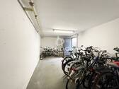 Auch ein Fahrradraum ist vorhanden - 