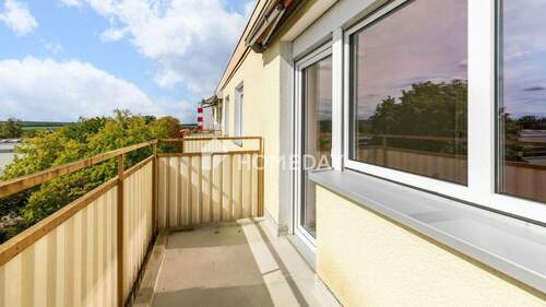 Balkon 2 - Etagenwohnung mit 70,40 m&sup2; in Wolfenbüttel zum Kaufen