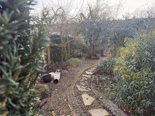 Garten - Reihenmittelhaus mit 72,50 m&sup2; in Salzbergen zum Kaufen