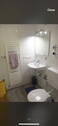 Bad mit Badewanne und Duschvor - 