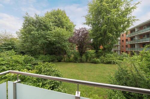 Ausblick vom Balkon - 