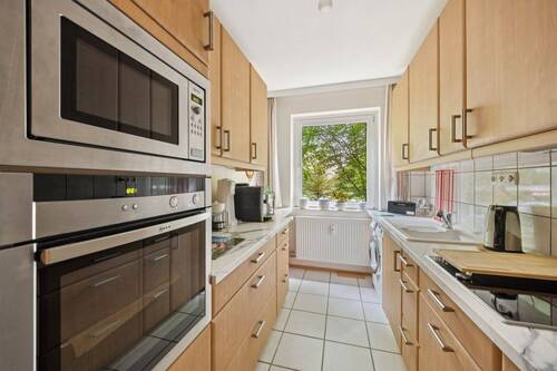Küche - Etagenwohnung mit 69,80 m² in Hamburg / Meiendorf zum Kaufen