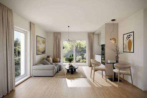 Bild Innen - 2 Zimmer Etagenwohnung zum Kaufen in Peiting