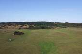 Blick auf den Leuchtturm Dornbusch - 