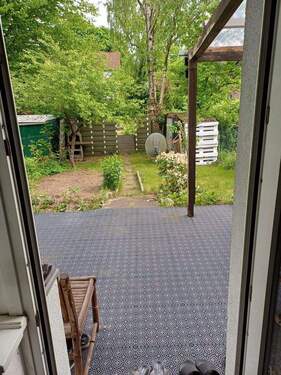 Terasse aus dem Wohnzimmer - 