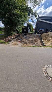 Eingangstür und Gartenhaus/Lag - 5 Zimmer Doppelhaushälfte zum Kaufen in Basdahl