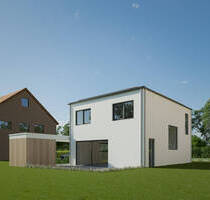 KfW40 Einfamilienhaus, 9 Minuten bis Paderborn, Mitgestaltung und Erweiterbar auf 155 m² möglich - Lichtenau Grundsteinheim