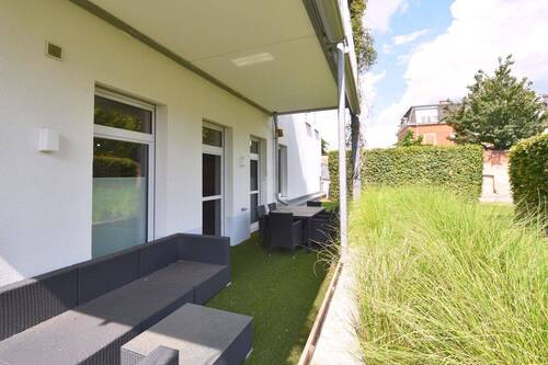 Terrasse - 3 Zimmer Etagenwohnung in Speyer