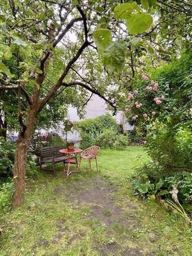 Garten - Atbauwohnung in Nordend mit Gartennutzung - provisionsfrei