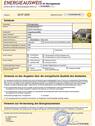 Energieausweis - 