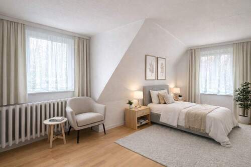 Schlafzimmer KI-generiert - 
