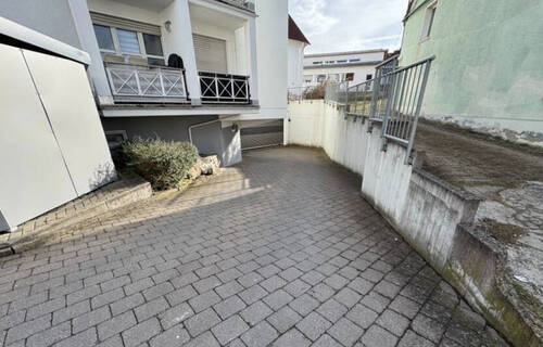 Zufahrt zur Tiefgarage - 2 Zimmer Etagenwohnung in Spaichingen