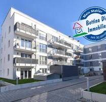 DIETZ: Moderne und helle 4-Wohnung im 3. OG , 1 Terrasse, Aufzug und 2 TG-Stellplätzen in Rödermark!