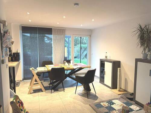 ....vom Wohn- in den Essbereich - 