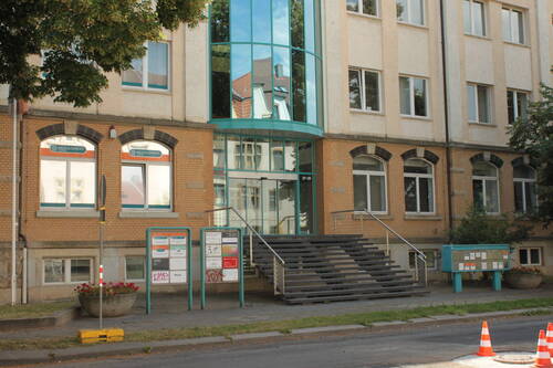 Eingang in Kürze behintertend gerecht - 1 Zimmer Büro in Dresden