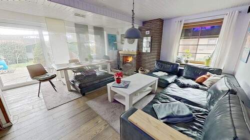 Bild 1 - Modernes Familienidyll am Nord-Ostsee-Kanal