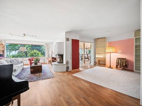 Wohnbereich - 6 Zimmer Einfamilienhaus zum Kaufen in Markdorf