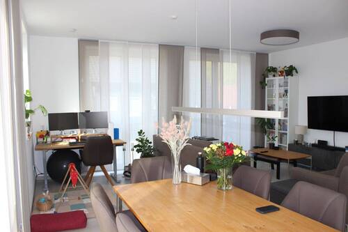 Wohn- und Essbereich - 3 Zimmer Etagenwohnung zur Miete in Bielefeld