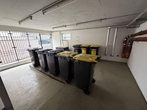 abschließbarer Müllbereich - 